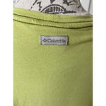 Columbia Women's Green Crewneck Athletic T-Shirt Medium Photo 4