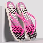 Havaianas NEW Slim Harmony Thongs Slip On Sandals Striped Womens Size 7/8 Photo 0