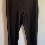 Liverpool Women's  Los Angeles Black Straight Leg Snakeskin Legging Pants Size 10 Photo 0