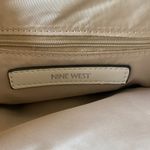 Nine West NWT Beige and Cream Patterned Satchel Photo 7