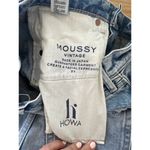 Moussy Vintage Women's Hesperia Straight Leg Denim Jeans, Size 25, Like New Blue Photo 8