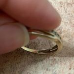 10k Gold Diamond Wedding/Engagement Band Photo 7