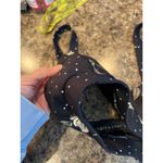 Saltwater Luxe  Aspire Sports Bra Black Floral Print Size Small Photo 4