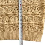 Willow & Clay  Mohair Pointelle Cream Sweater Lrg Coquette Soft Girl Cottagecore Photo 4