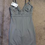 Blvd Collection Grey Bodycon Dress Photo 5