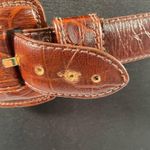 Liz Claiborne 90’s Vintage ‘’ Brown Leather Belt Photo 1