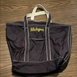 Lands' End Lands’ End Michigan Blue Large Tote Bag Photo 0