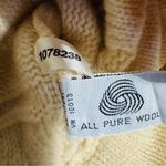 Vintage L.L. Bean Women's 100% Pure Wool Thick Winter Sweater Size M Gray Size M Photo 13