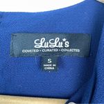 Lulus Navy Blue Deep V Photo 14