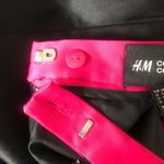 H&M  Conscious Collection Black and Pink Full Mini Skirt for Cocktail Photo 3