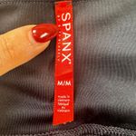 Spanx Faux Leather Leggings Black High Waisted Stretch Womens Medium Photo 3