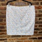 J.Jill Floral Print Live-In Chino Mini Skirt Women's Missy Size 14 Photo 7