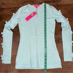 Lilly Pulitzer NWT Edina Crewneck Sweater in Whisper Blue Photo 8