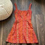 SALONI Floral mini dress Size 4 Photo 0