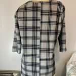 Brooks Bobbie Women's Black/Grey Plaid 3/4 Sleeve Blouse Size 2X(Plus) Photo 1