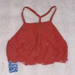 Free People Intimately  June High Neck Bralette Crop Top in Kiss Kiss Photo 5