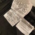 Levi's Levi’s 505 Size 12 Straight Leg Black Denim Zip Up Classic Jeans Photo 10