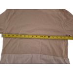 COS Women's Sweater Wool Silk Blend Blush Pink Tunic Top Mock Neck 3/4 Sleeve Photo 8