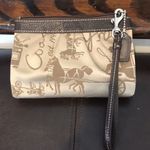 Coach Vintage Horse & Carriage Brown Wristlet w Leather Strap Authentic Photo 7