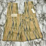 Loft High Rise Patterned Jeans - Multicolor Sz 10 Zig Zag Art Academia Pastel Goth Photo 3