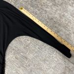 Studio Y  Black Lace Shoulder Accent Blouse Photo 6