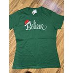 Star Wars  Believe NEW Christmas Women's Medium M Pajama Pants‎ T-shirts Hat Photo 2