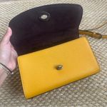 Coach  Tilly Satchel 23 Crossbody Purse Yellow Photo 5