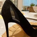 mix no. 6  Dahlen Black Suede and Mesh Pumps Sz 7 1/2 Photo 6