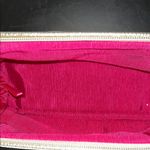 Victoria's Secret  Cream and Gold Cosmetic Case with Shimmer Photo 2