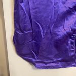 Victoria's Secret Vintage Victoria Secret Gold Label Oversized Purple Silky Sleep Shirt Size Small Photo 6