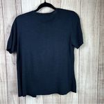 Norton Mcnaughton  Black Embroidered Blouse 100% Silk Photo 6