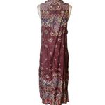 Free People  come see about me longline vest duster paisley print sz M Photo 6