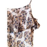 EXPRESS Ezpress Ruffle Bust slip Sun dress XS Petite Floral gold accent Maxi 90's Y2K Photo 2