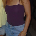 Brandy Melville Purple  Body Suit Photo 0