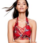 PINK - Victoria's Secret Victoria’s Secret Pink Tropical Strappy Halter Bra‎ Photo 1