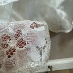 Miss Circle Freddie White Lace Satin Maxi Corset Dress size XXS US 0 Photo 14