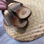 Tory Burch ‎ roselle flower perforated leather thong sandal Photo 4