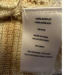 Madden NYC Crochet Knit Tank Top Size Medium Granny Square Retro 70s Boho Beiges Photo 3