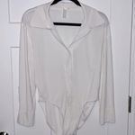 Norma Kamali NWOT  Collared Brief Bodysuit Photo 1