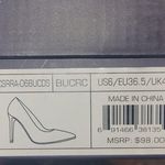 French Connection NIB  Women's Sierra Pump Red Croc-Embossed Size 6 Photo 4