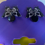 Handmade Butterfly Skull  Moth Earrings  Photo 1