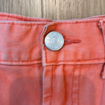 Urban Outfitters BDG Shorts Girlfriend High Rise Orange Cutoffs Size 30 Photo 1