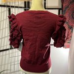 Calligraphie sweater designer top short sleeve designer Pink Size M Photo 4