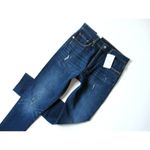 Levi's NWT 501 Skinny in Song For Forever Distressed Destroyed Stretch Jeans 24 Photo 1