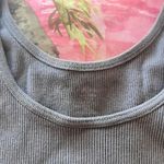 Brandy Melville ribbed dark grey cami Photo 5