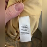 Maurice's ‎ Babydoll Dress Yellow Floral Short Flutter Sleeve Tiered Ruffle XS Photo 4