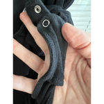 AGOLDE Premium Black Micro Rib Bodysuit Racerback Size S Photo 8