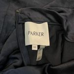 Parker NEW  The Ayla Ruched Satin Midi Dress Size 10 Photo 5