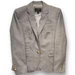 J.Crew Schoolboy Heather Gray Wool Blend Tailored Blazer Jacket 2 Petite Gray Size 2P Photo 4