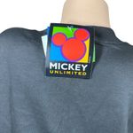 Vintage Mickey Mouse Unltd Jerry Leigh Black T Shirt Hawaiian Aloha Womens L 90s Size L Photo 5